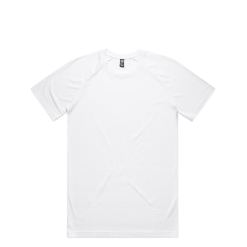 Staple Raglan Tee in White
