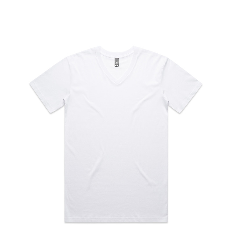 Staple V Neck Tee in White