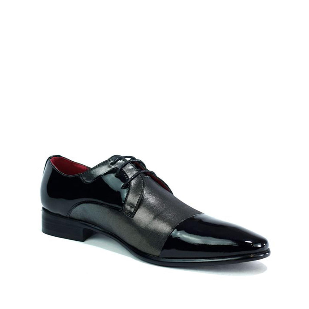 Men’s Lace-up Shoes MSH-8295 in Black/Grey