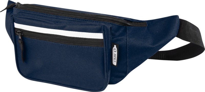 Journey GRS RPET waist bag in Navy