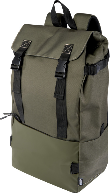 Roam GRS recycled modular backpack in Green